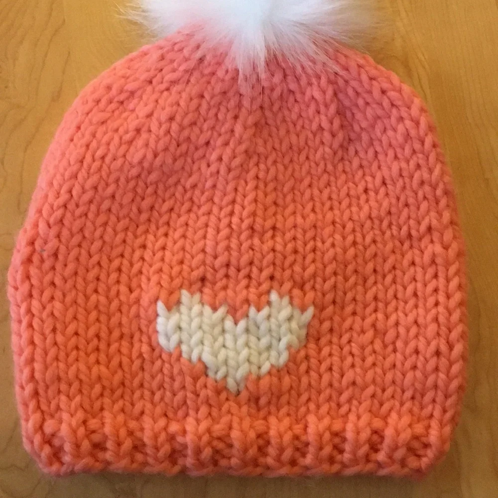 GOGO Women's Heart Toque Beanie Hat